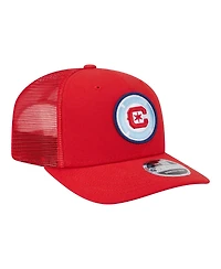 New Era Men's Red Chicago Fire Jersey Hook 9SEVENTY Adjustable Hat