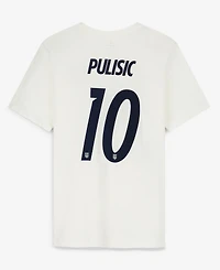 Nike Men's Christian Pulisic Cream Usmnt Home Name Number T-Shirt