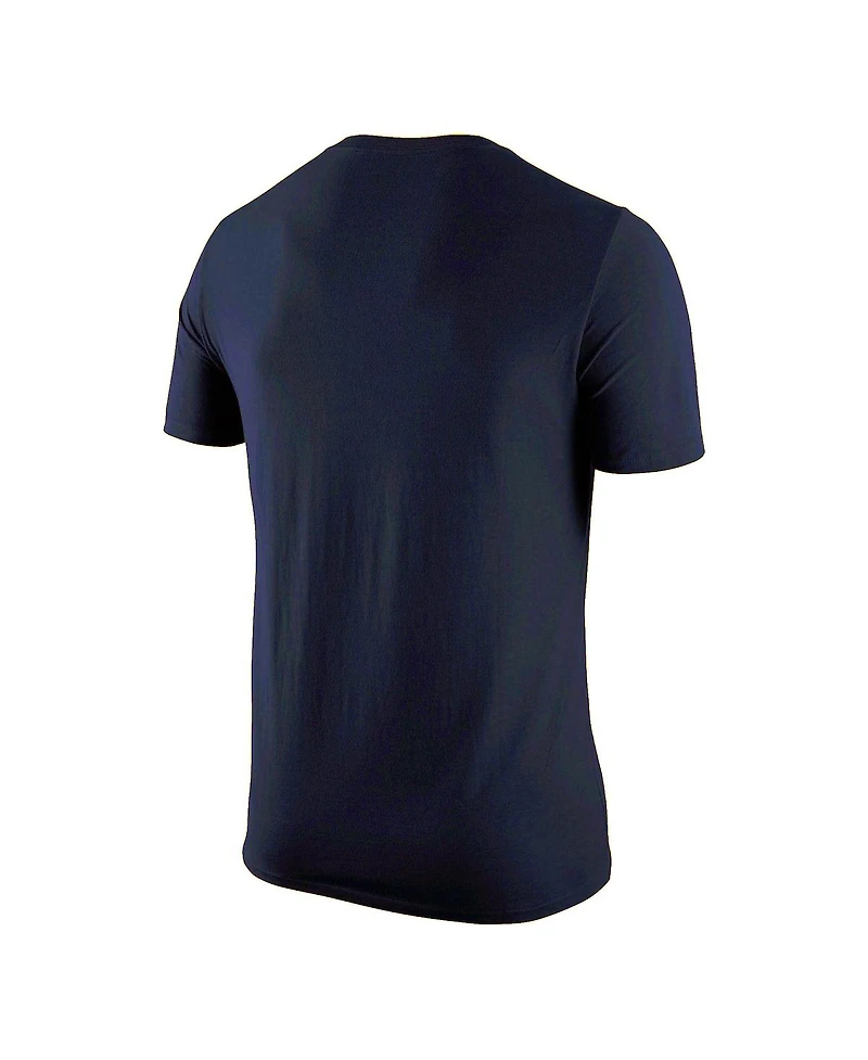 Nike Men's Navy Utsa Roadrunners Diagonal Logo T-Shirt