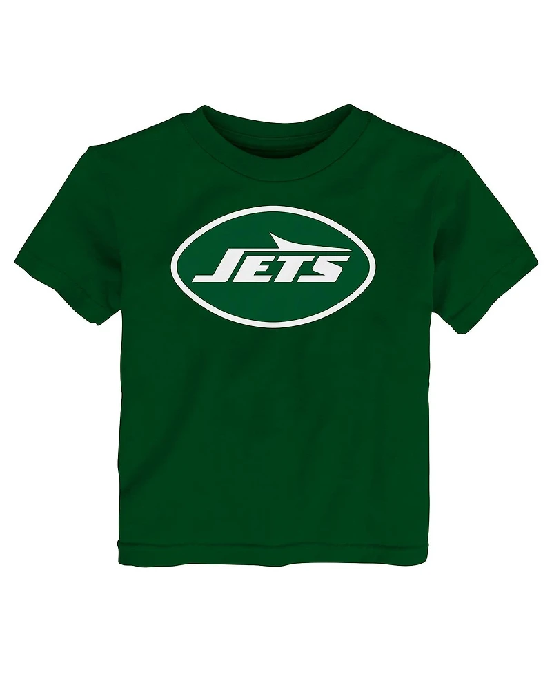 Outerstuff Baby Boys and Girls Green New York Jets Primary Logo T-Shirt