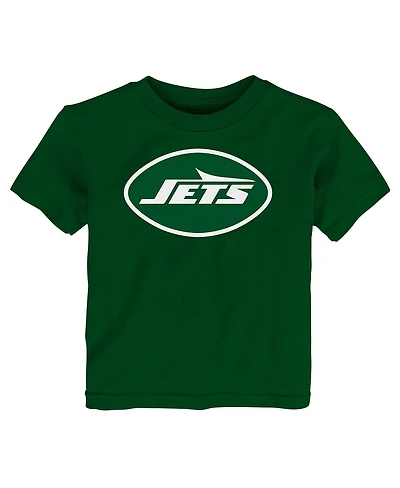 Outerstuff Baby Boys and Girls Green New York Jets Primary Logo T-Shirt