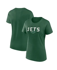 Logo Athletic Women's Green New York Jets Lean T-Shirt