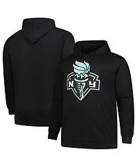 Fanatics Men's Black New York Liberty Big Tall Team Logo Hoodie