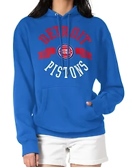 G-iii 4Her by Carl Banks Women's Blue Detroit Pistons City Pullover Hoodie