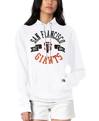 G-iii 4Her by Carl Banks Women's White San Francisco Giants City Graphic Pullover Hoodie