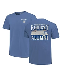 Image One Men's and Women's Royal Kentucky Wildcats Comfort Colors Campus Alumni T-Shirt