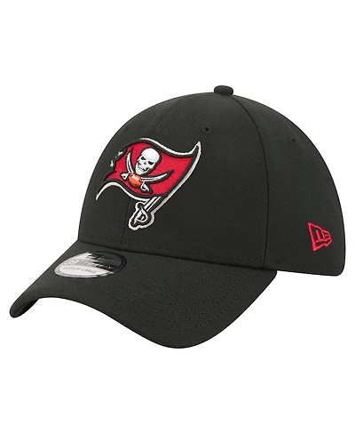 New Era Men's Black Tampa Bay Buccaneers Core Team 39THIRTY Flex Hat