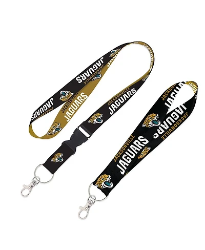 Wincraft Jacksonville Jaguars 2-Pack Lanyard with Detachable Buckle Key Strap Set