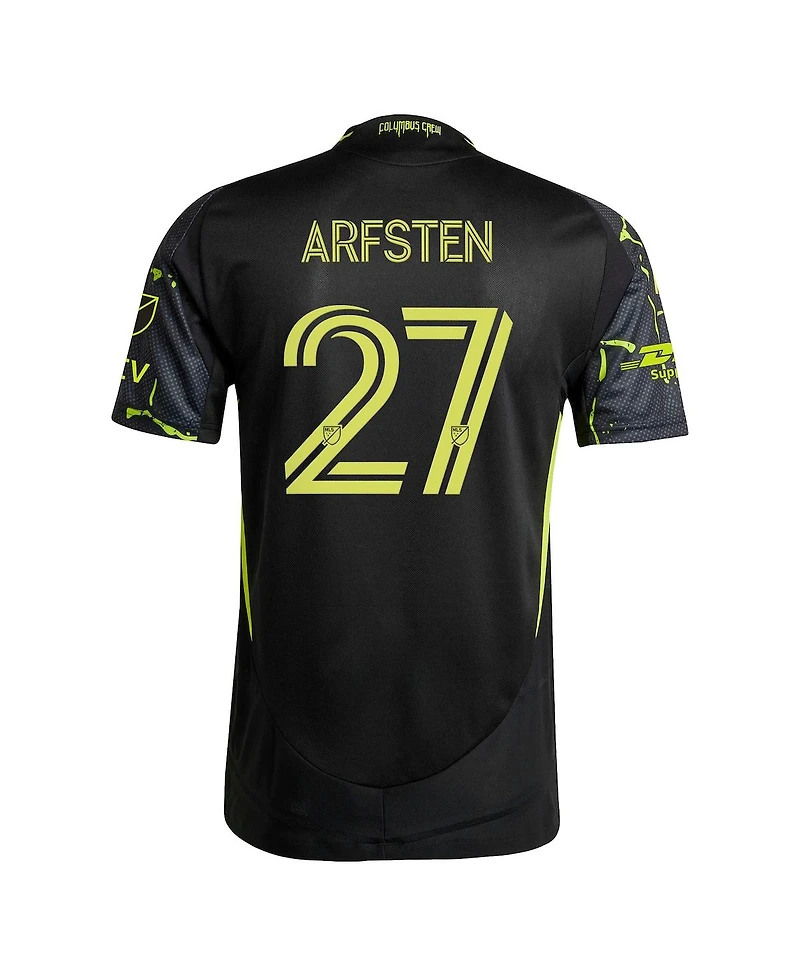 Adidas Men's Maximilian Arfsten Black Columbus Crew 2025 The Goosebumps Kit On-Field Authentic Jersey
