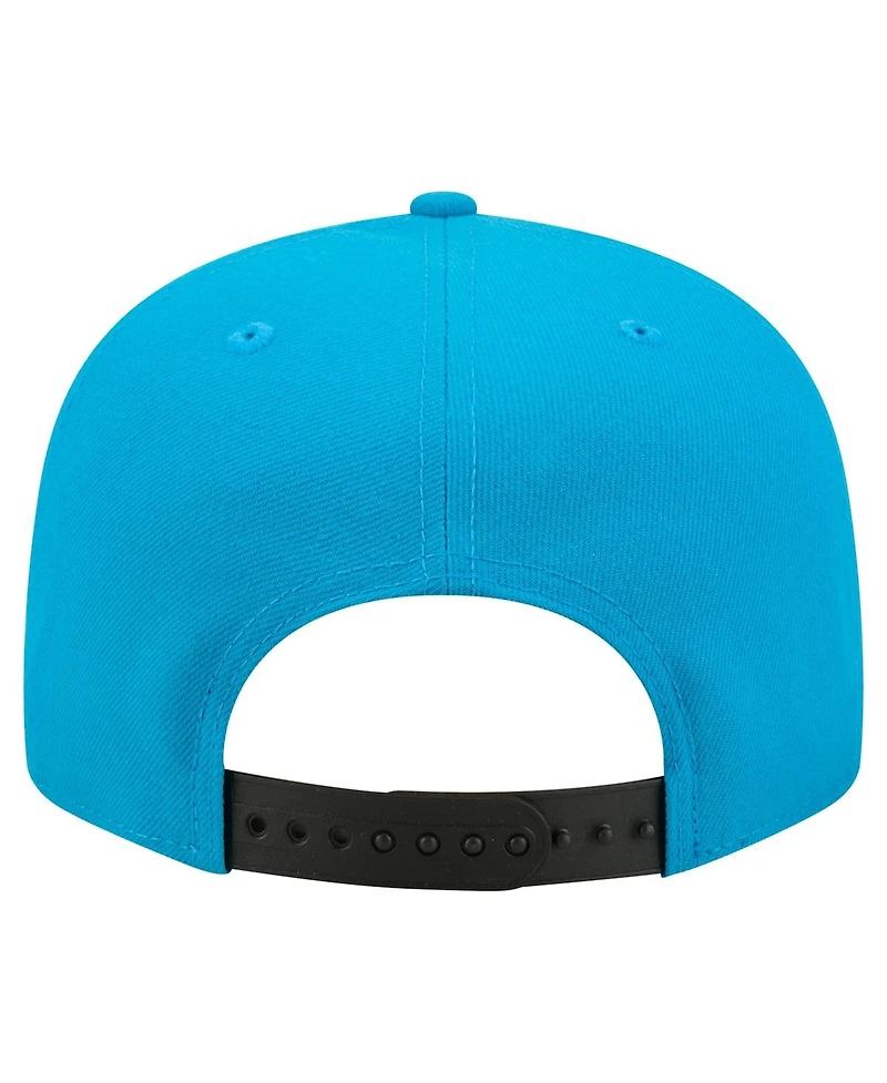New Era Men's Blue Carolina Panthers Core Team Script 9FIFTY Snapback Hat