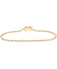 Macy's Diamond (1 ct. t.w.) Bracelet in 10k Yellow Gold