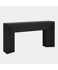 Slickblue Modern Wood Console Table 63 Inch for Entryway and Living Room