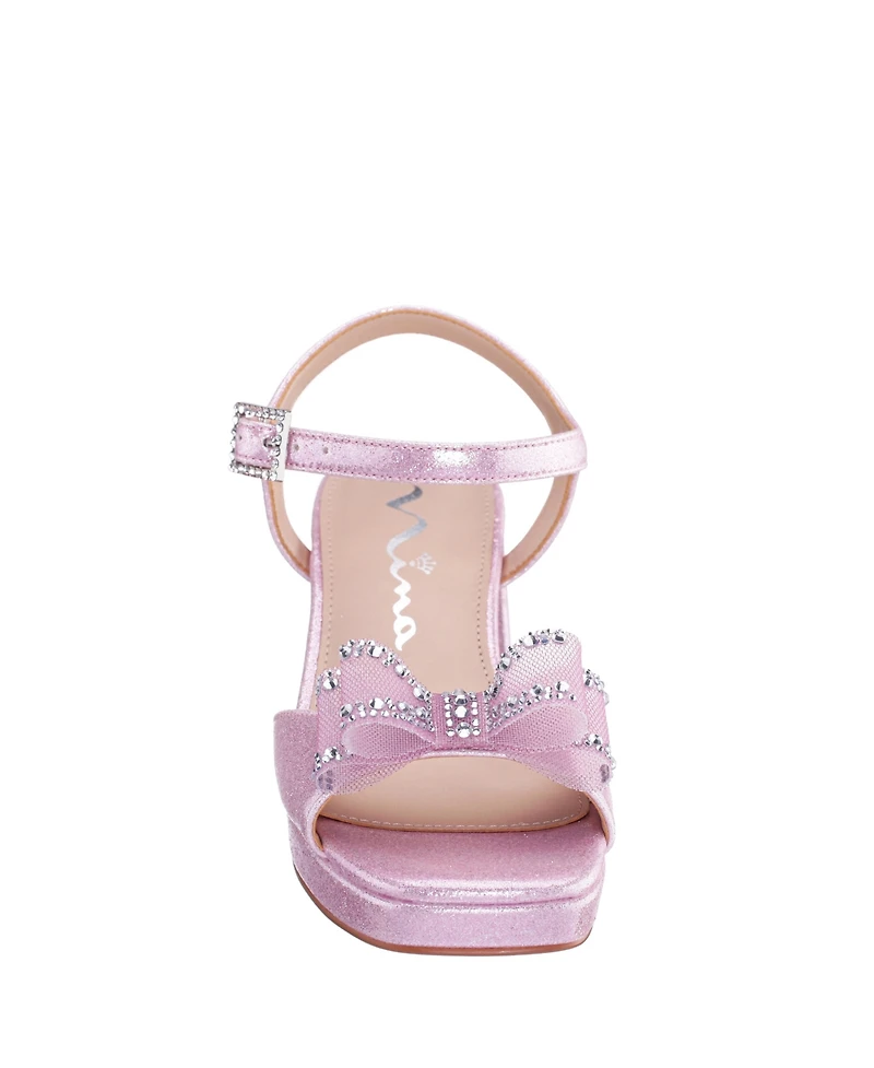 Nina Big Girl Aiza Heel Platform Sandal