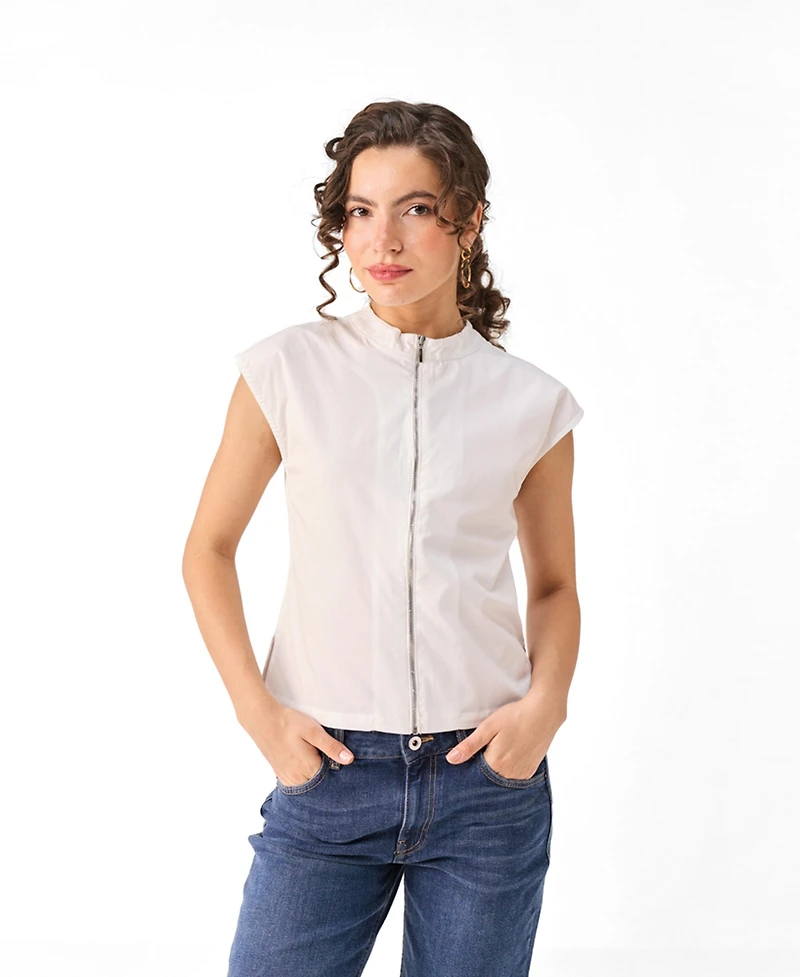 Reistor Women's Front Zip Top