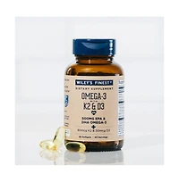 Wiley s Finest Fish Oil Vitamin K2 and D3
