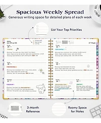 Gnuadz Planner 2026-2027 Weekly Monthly Hardcover Spiral Agenda