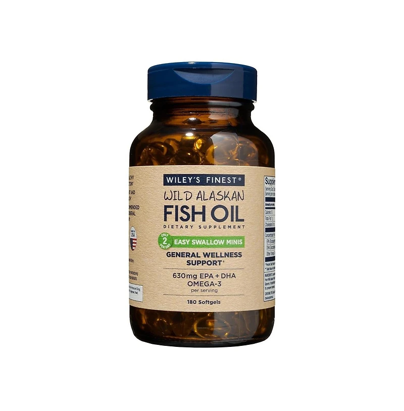 Wiley's Finest Wild Alaskan Fish Oil Minis