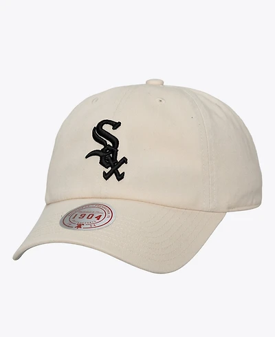 Mitchell & Ness Men's and Women's Cream Chicago White Sox Off-Season 1904 Strapback Adjustable Hat
