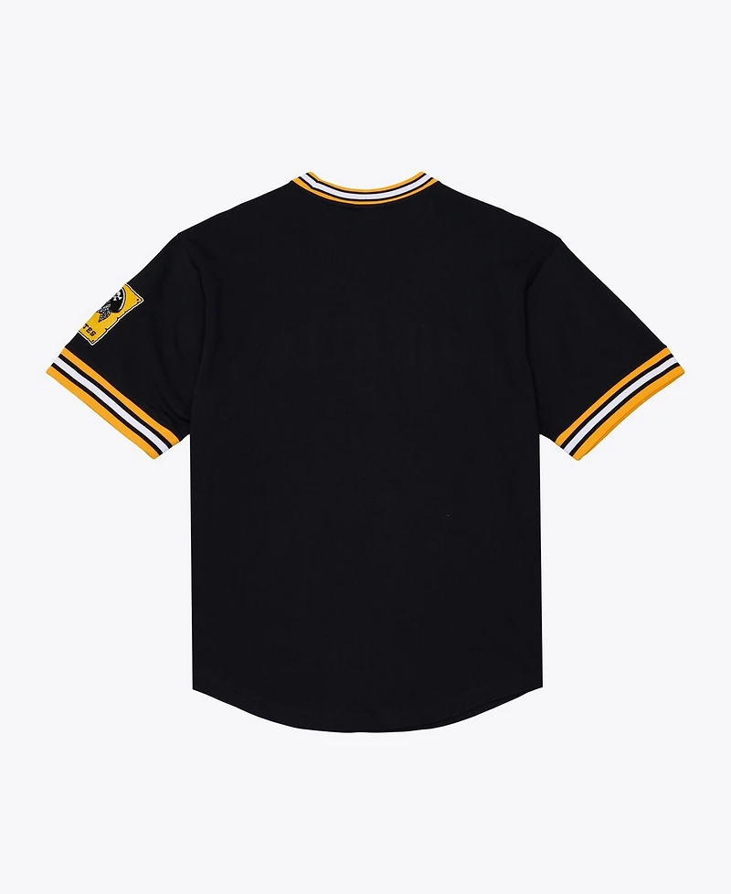 Mitchell & Ness Men's Black Pittsburgh Pirates Wild Pitch Ringer T-Shirt