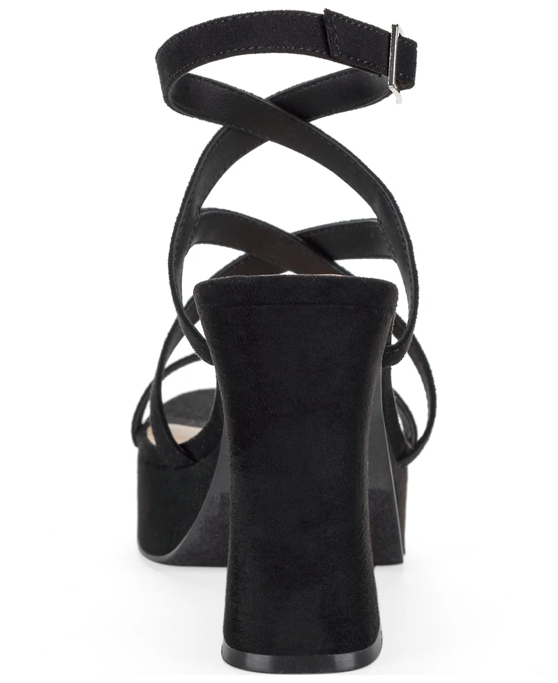 Wild Pair Women's Keely Strappy Platform Dress Sandals, Macy's Exclusive