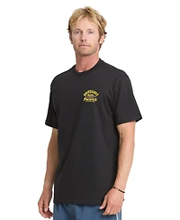 Quiksilver Men's Pacifico Signage Crewneck Short-Sleeve T-Shirt