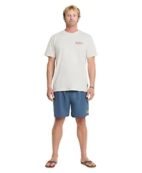 Quiksilver Men's Pacifico Sayulita Cruising Crewneck T-Shirt