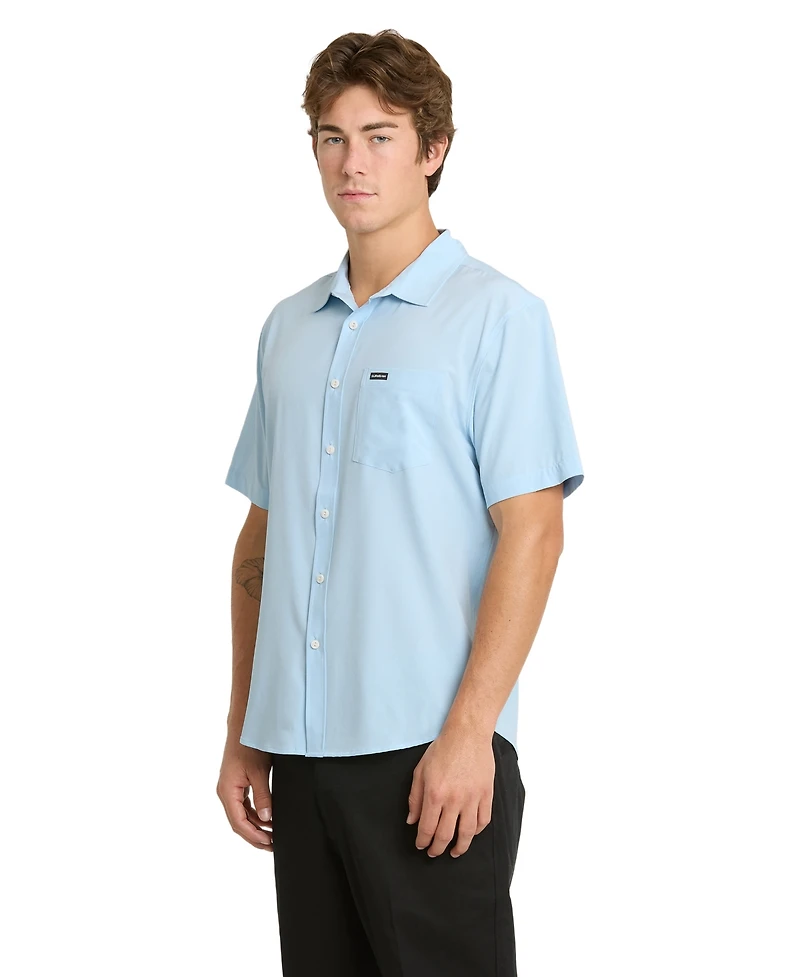 Quiksilver Men's Ridge Tech Classic Short-Sleeve Shirt