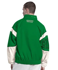 Starter Men's Green Boston Celtics The Gust Full-Zip Hooded Jacket