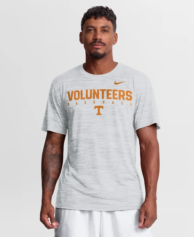 Nike Men's White Tennessee Volunteers Dugout Velocity Dri-fit T-Shirt