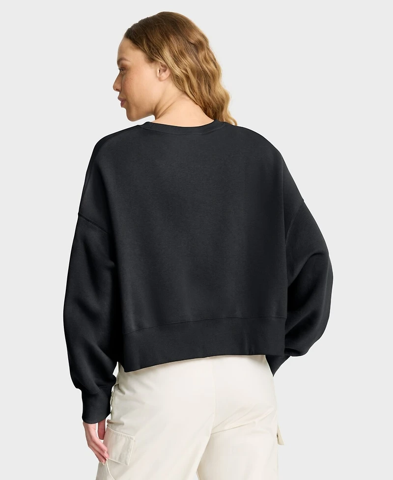 Nike Women's Black New York Mets Oversized Primetime Sweatshirt