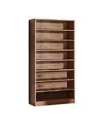 Slickblue Freestanding 9-Tier Bookshelf Organizer for Home or Office Display