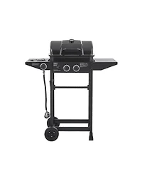Asagikoiai 2 Burner Propane Gas Grill with Side Burner, Stainless Steel Outdoor Bbq