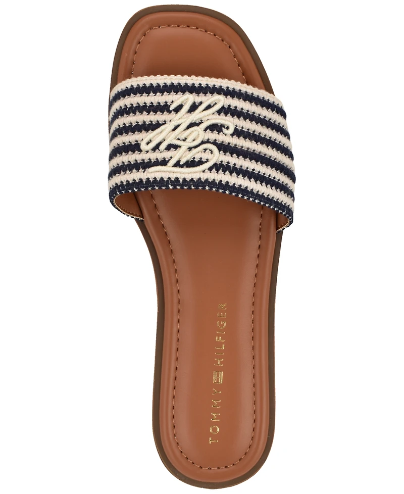 Tommy Hilfiger Women's Temira Flat Slide Sandals