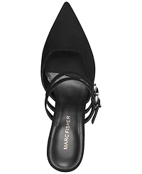 Marc Fisher Women's Abele Double Strap Stiletto Heel Pumps