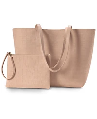 GiGi New York Hunter Nubuck Leather Extra-Large Tote Handbag