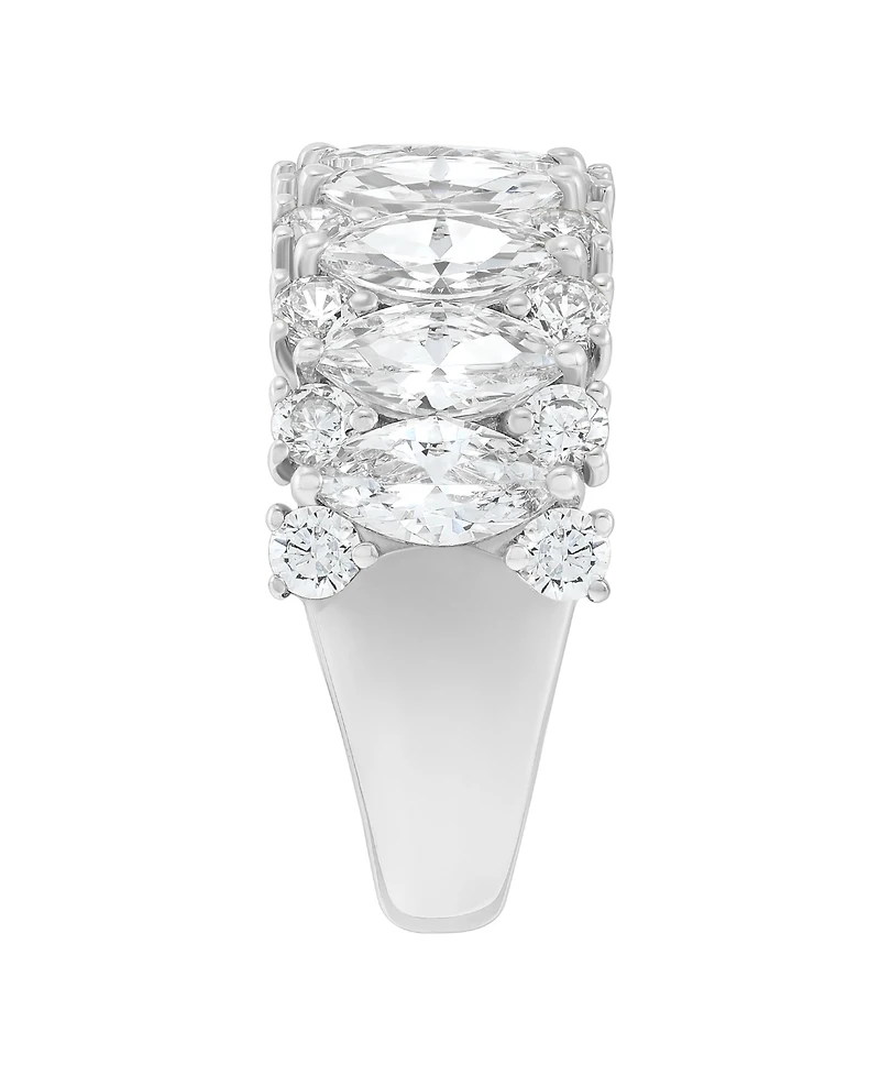 Macy's Igi Certified Lab Grown Diamond (4 ct. t.w.) Band Ring 14k Yellow Gold