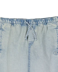 Calvin Klein Girls' 7-16 Wide-Leg Denim Jeans