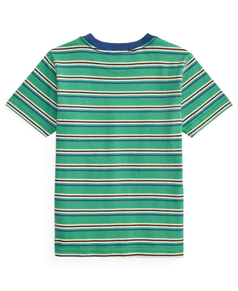 Polo Ralph Lauren Boys' 2-7 Short-Sleeve Striped T-Shirt