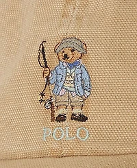 Polo Ralph Lauren Boys' 8-20 Polo Bear Canvas Ball Cap