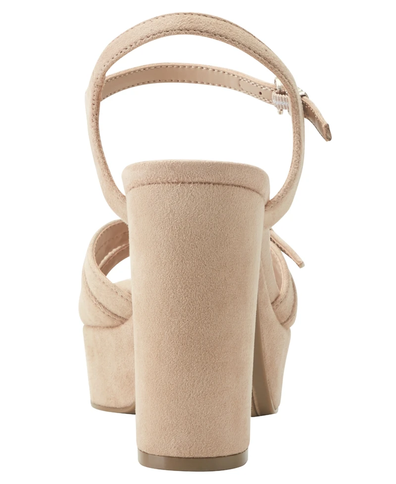 Marc Fisher Women's Dollup Multi Strap Platform Sandals