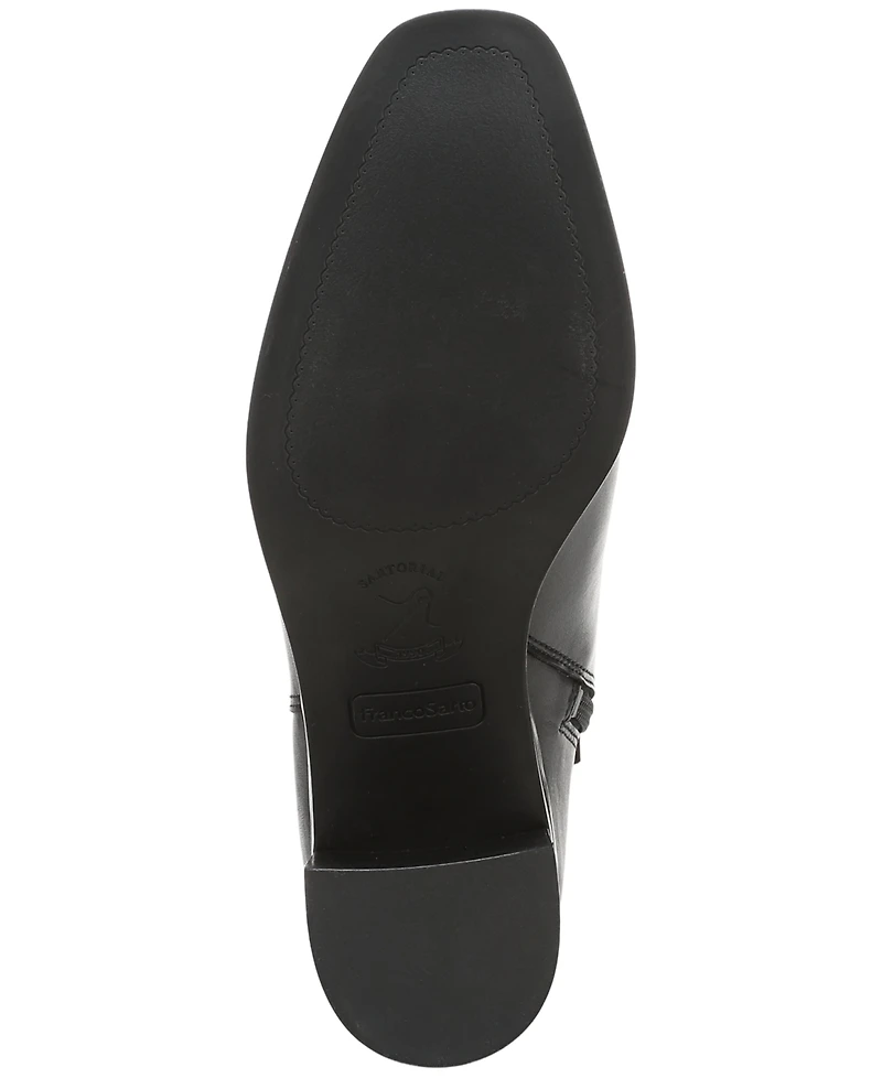 Franco Sarto Women's Valya Square Toe Zip Short Boots