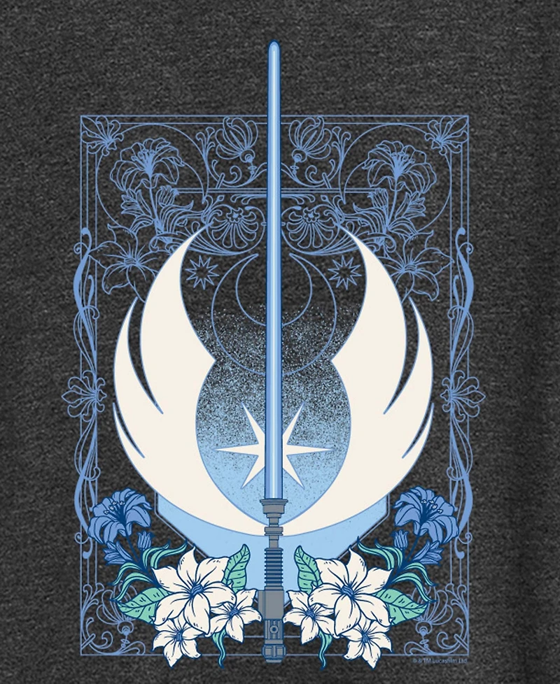 Hybrid Apparel Plus Star Wars Medieval Lightsaber Graphic T-Shirt