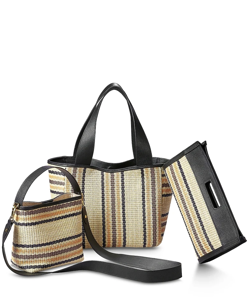 GiGi New York Mercer Raffia Extra-Large Tote Handbag