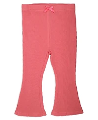 Baby Mode Girls' Short-Sleeve Bodysuit, Pant and Headband, 3-Piece Set