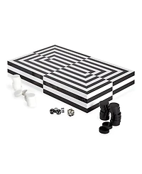 Jonathan Adler Op Art Backgammon Set