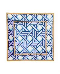 Jonathan Adler Basketweave Pattern 4.5" Square Tray