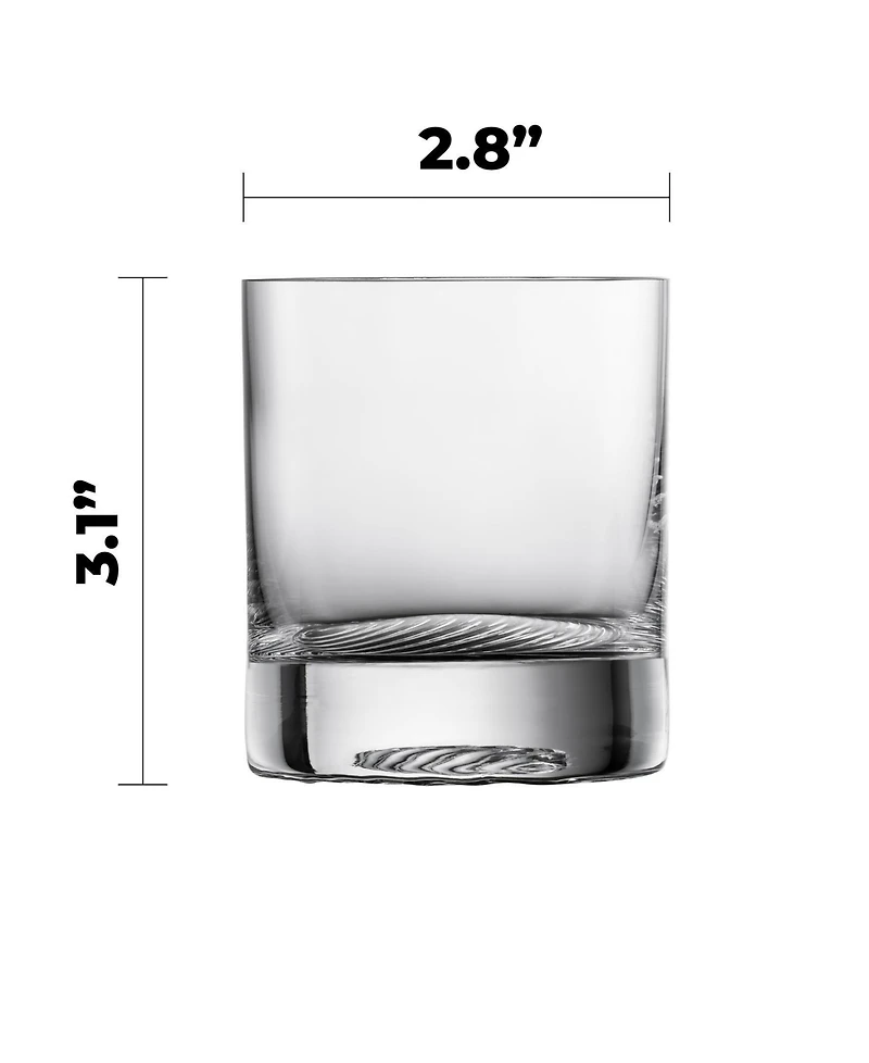 Zwiesel Glas Echo Whiskey Glasses, Set of 4