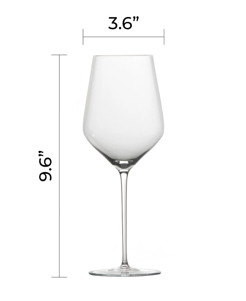 Zwiesel Glas Nektar Handmade Red Wine Glasses, Set of 2