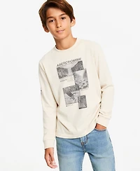 abercrombie kids Boys' 5-18 Long-Sleeve Athletic Department T-Shirt
