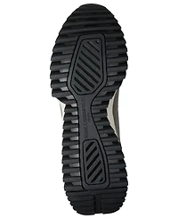 Karl Lagerfeld Men's Clovis Mixed-Media Lace-Up Runner Sneakers